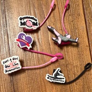 Gymnastics Themed straw toppers